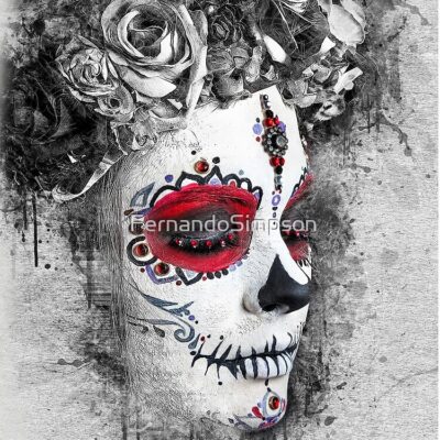 Catrina Boho Queen Tote Bag Official Tattoo Gifts Merch