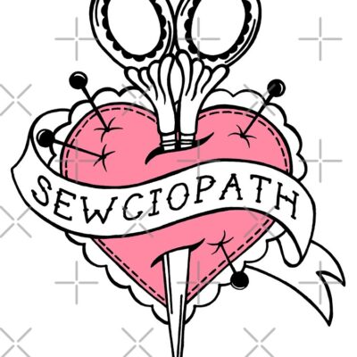 Sewciopath Tote Bag Official Tattoo Gifts Merch