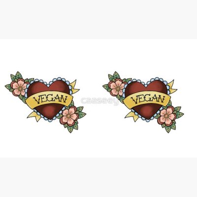 Vegan Trad Heart Mug Official Tattoo Gifts Merch