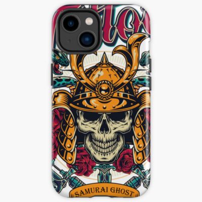 Samurai Ghost Tattoo Iphone Case Official Tattoo Gifts Merch