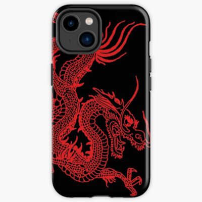 Red Chinese Dragon Iphone Case Official Tattoo Gifts Merch