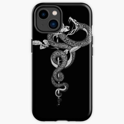 Snake And Flower Iphone Case Official Tattoo Gifts Merch