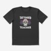 Tattooed Teacher Sugar Skull Violet Roses Teacher T-Shirt Official Cow Anime Merch