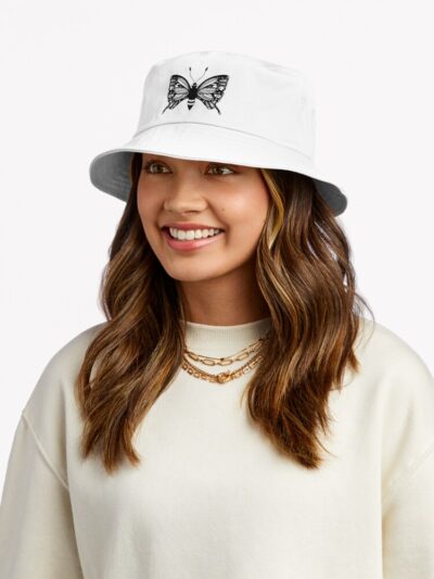 Butterfly Bucket Hat Official Tattoo Gifts Merch