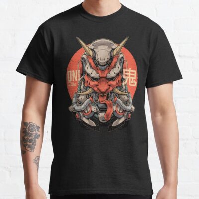 Oni Mecha T-Shirt Official Tattoo Gifts Merch