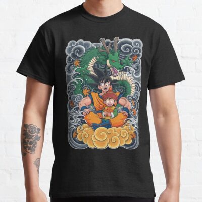 Goku And Gohan T-Shirt Official Tattoo Gifts Merch