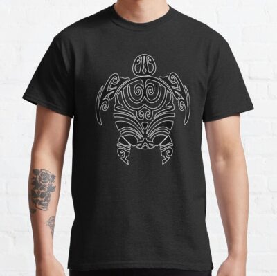 Maori Turtle Turtle Tribal Tattoo T-Shirt Official Tattoo Gifts Merch