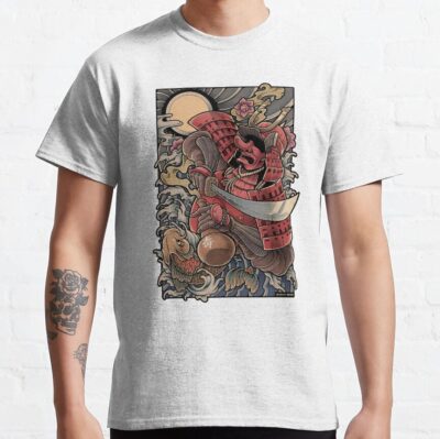 Yopparai - The Drunken Samurai T-Shirt Official Tattoo Gifts Merch