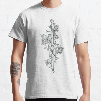 Roses Of The Broken Sword T-Shirt Official Tattoo Gifts Merch