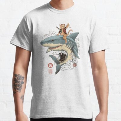 Catana Shark T-Shirt Official Tattoo Gifts Merch