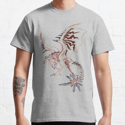 Rathalos - Monster Hunter World T-Shirt Official Tattoo Gifts Merch