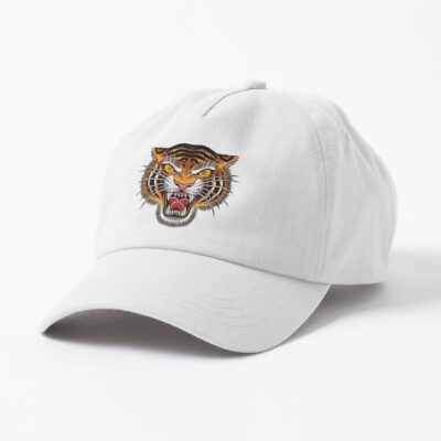 Tiger Head Tattoo Design Cap Official Tattoo Gifts Merch