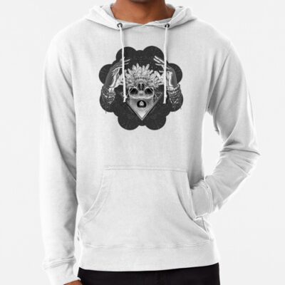 Skull Witch Crystal Hoodie Official Tattoo Gifts Merch