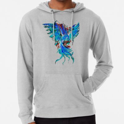 Blue Phoenix Hoodie Official Tattoo Gifts Merch