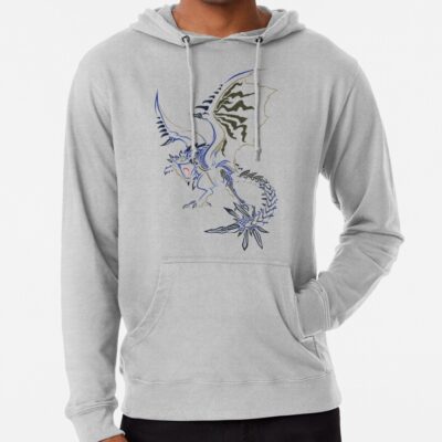 Azure Rathalos - Monster Hunter World Hoodie Official Tattoo Gifts Merch