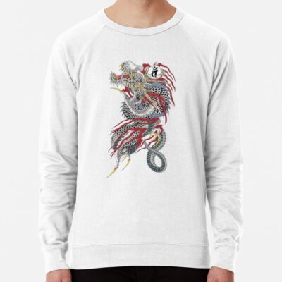 Kiryu Back Tattoo Sweatshirt Official Tattoo Gifts Merch