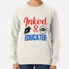 Inked And Educated Sweatshirt Official Cow Anime Merch