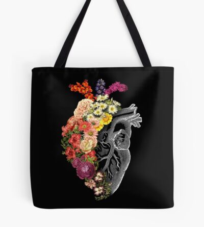 Flower Heart Spring By Tobe Fonseca Tote Bag Official Tattoo Gifts Merch