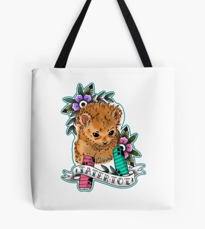 Tater Tot Tattoo Tote Bag Official Tattoo Gifts Merch