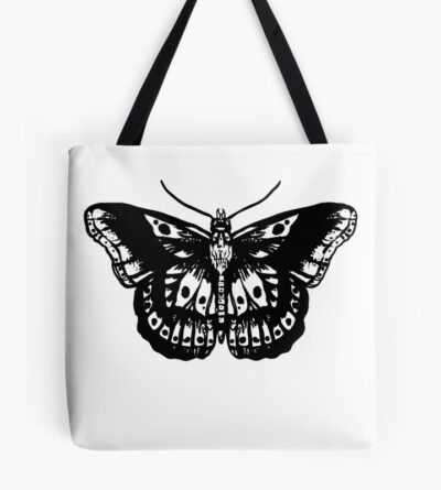 Harrys Butterfly Tattoo (Minimalistic Ink) | Also As A Pattern Tote Bag Official Tattoo Gifts Merch