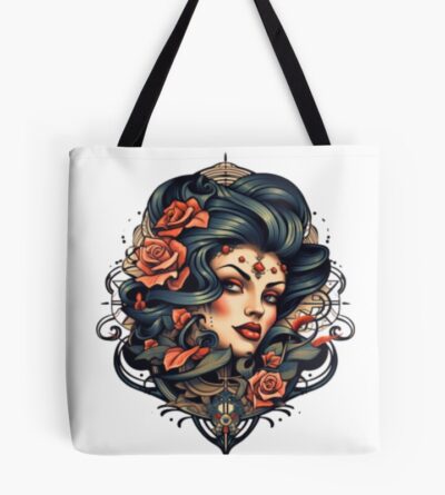 Tattoo Old School Tote Bag Official Tattoo Gifts Merch