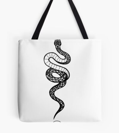 Snake Illustration Tote Bag Official Tattoo Gifts Merch