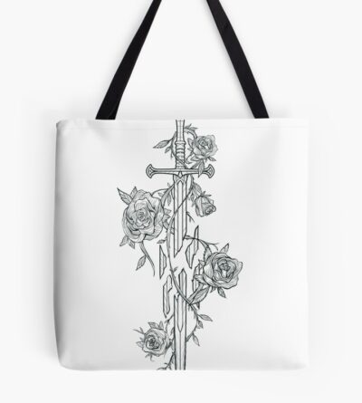 Roses Of The Broken Sword Tote Bag Official Tattoo Gifts Merch