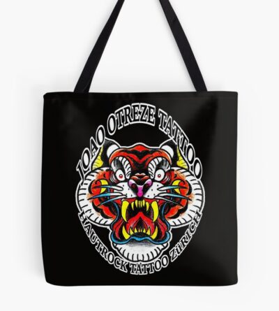 Skin Rock Tiger Tote Bag Official Tattoo Gifts Merch