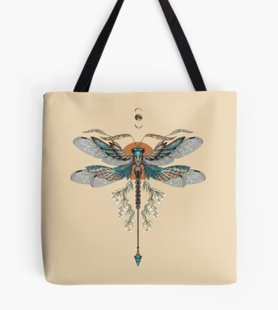 Dragon Fly Tattoo Tote Bag Official Tattoo Gifts Merch