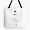 Ares Tattoo Constellation Design Tote Bag Official Tattoo Gifts Merch