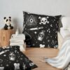 A Few Macabre Things Throw Pillow Official Tattoo Gifts Merch