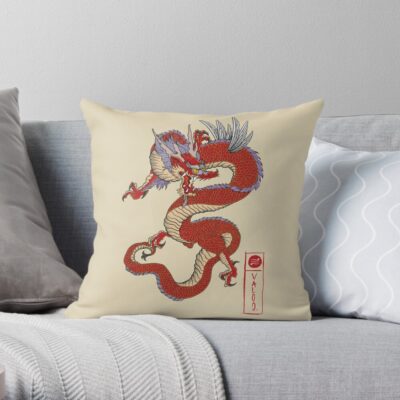 Valoo Throw Pillow Official Tattoo Gifts Merch