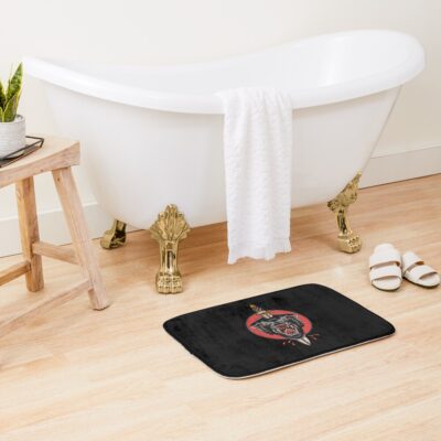 Panther Tattoo Bath Mat Official Tattoo Gifts Merch