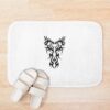 Intricate Shadows: A Tribal Tattoo Masterpiece Bath Mat Official Tattoo Gifts Merch