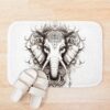 Thai Elephant Tattoo : Thai Sak Yant Chang Erawan (Elephant) Tattoo Design Bath Mat Official Tattoo Gifts Merch