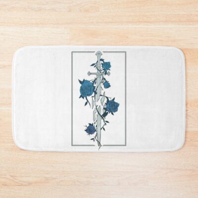 Roses Of The Broken Sword Bath Mat Official Tattoo Gifts Merch