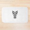 Intricate Shadows: A Tribal Tattoo Masterpiece Bath Mat Official Tattoo Gifts Merch