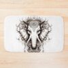 Thai Elephant Tattoo : Thai Sak Yant Chang Erawan (Elephant) Tattoo Design Bath Mat Official Tattoo Gifts Merch