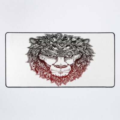 Lion Lines Mouse Pad Official Tattoo Gifts Merch