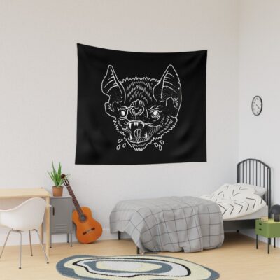 Tattoo Bat Tapestry Official Tattoo Gifts Merch