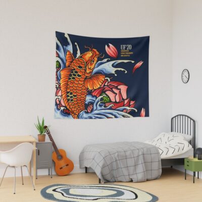 Koi Tattoo Tapestry Official Tattoo Gifts Merch